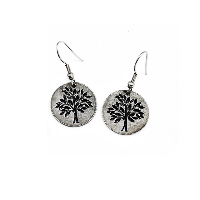 pewter-earrings-tree-of-life-cutout product photo