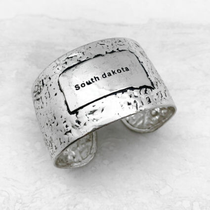 South Dakota - Antique Silver