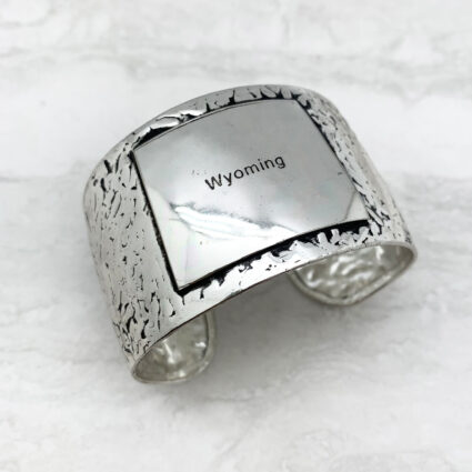 Wyoming - Antique Silver