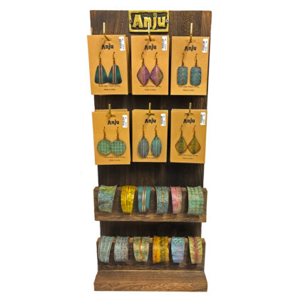 Display for Earrings and Bracelets