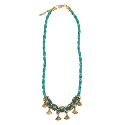 Sachi Ocean Sky Collection Necklace - Short Beads and Charms