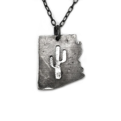 Arizona with cactus Necklace