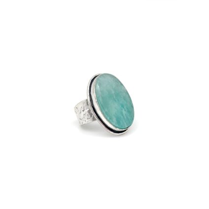 Kashi Semiprecious Stone Ring - Amazonite