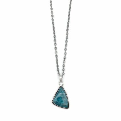 Kashi Semiprecious Large Stone Necklace - Apatite