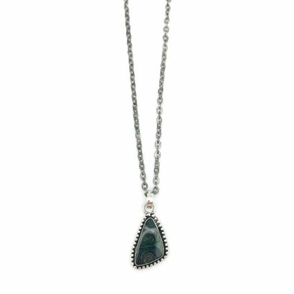Kashi Semiprecious Large Stone Necklace - Kambaba Jasper