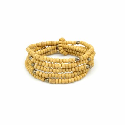 Sachi Chromatic Hues - Yellow Multi-Strand Bracelet