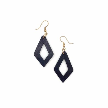Omala Heliotrope Collection Earrings - Open Small Diamond