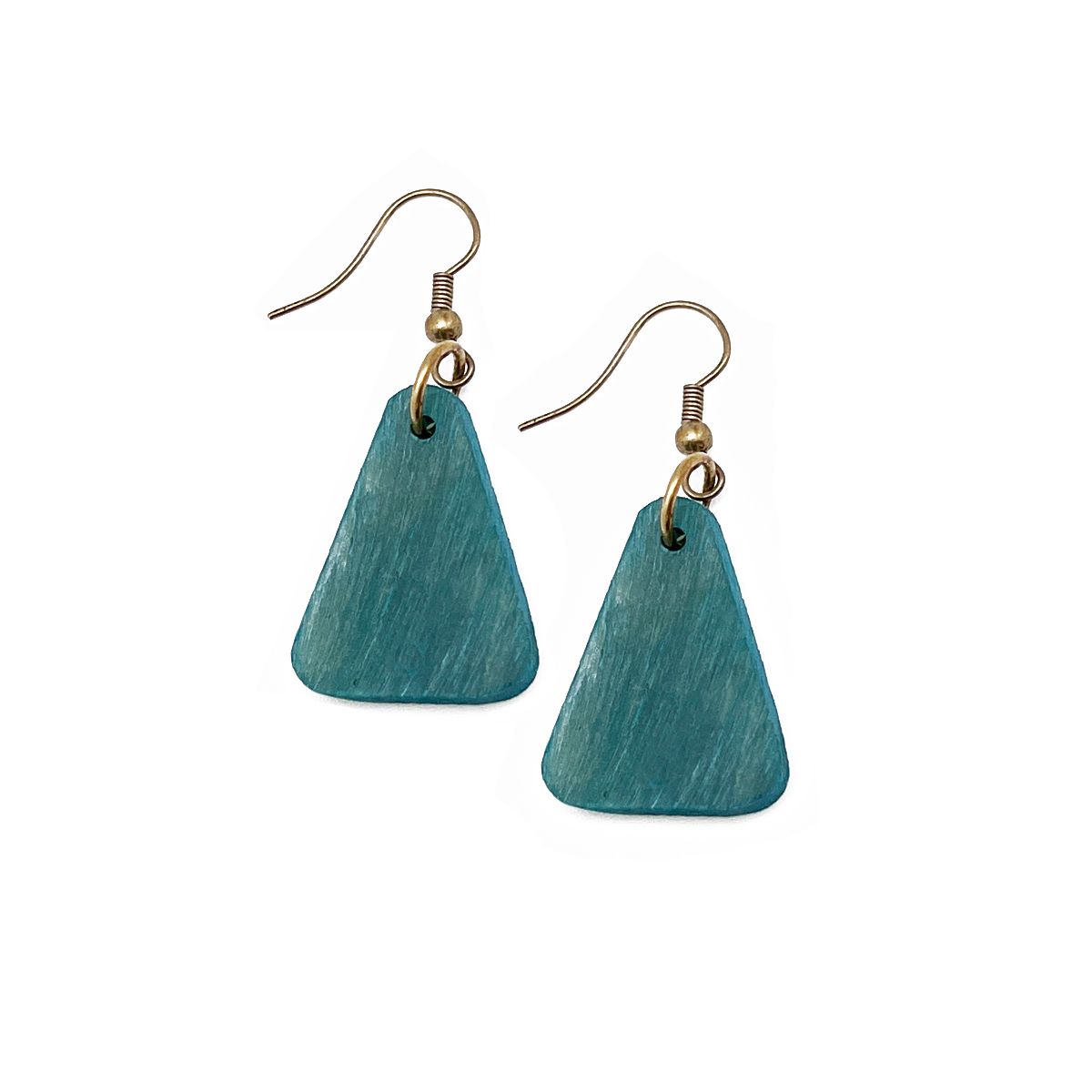 Omala Pleasing Pastels Collection Earrings - Rounded Triangles