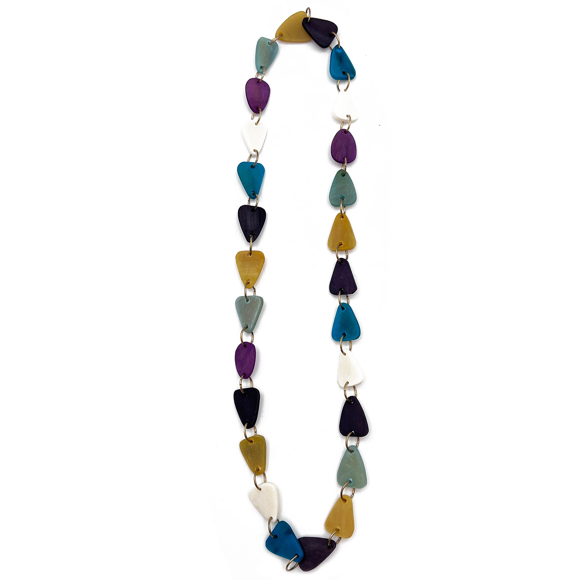 Omala Bold & Brash Collection Necklace - Long Triangles