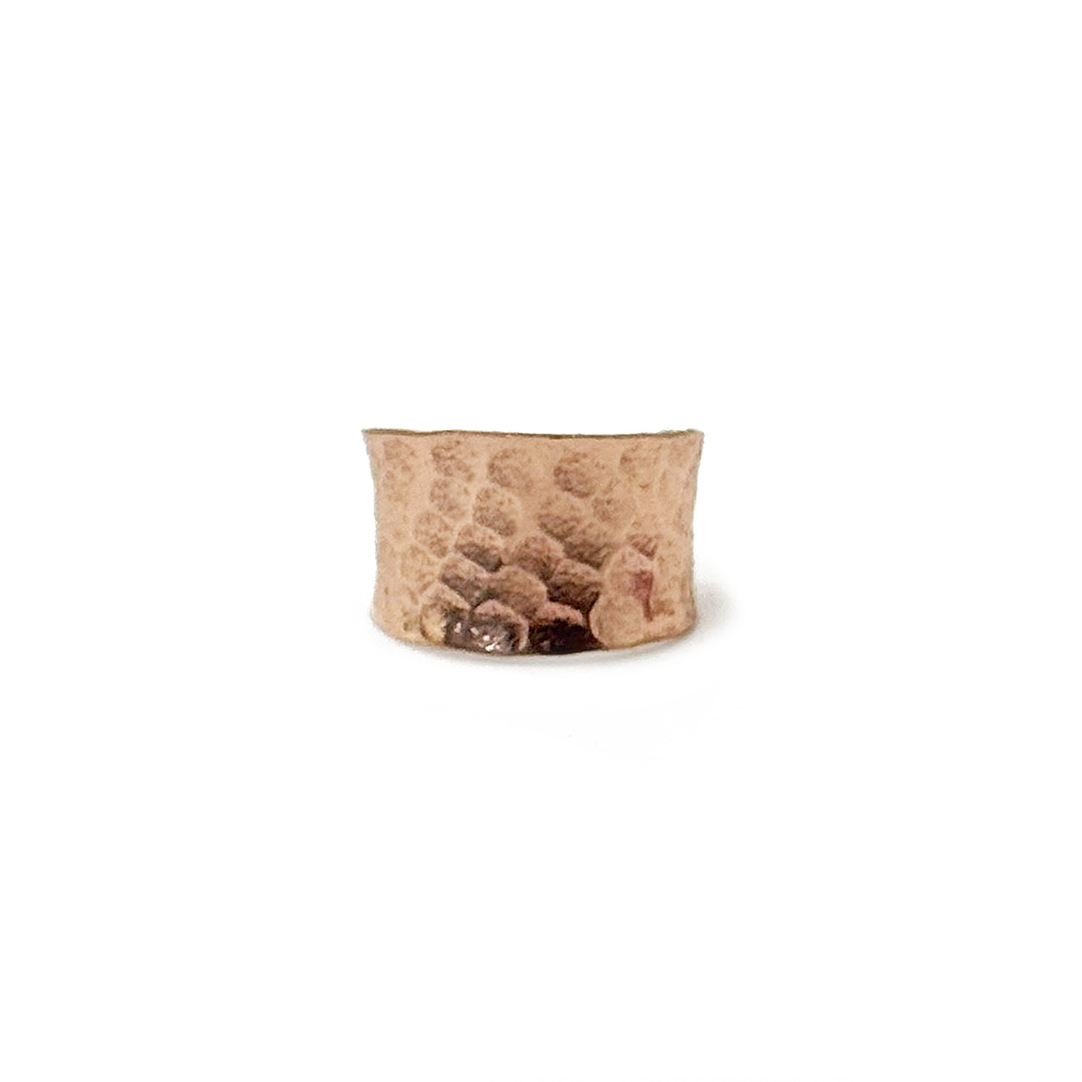 Handcrafted Copper Hammered Ring
